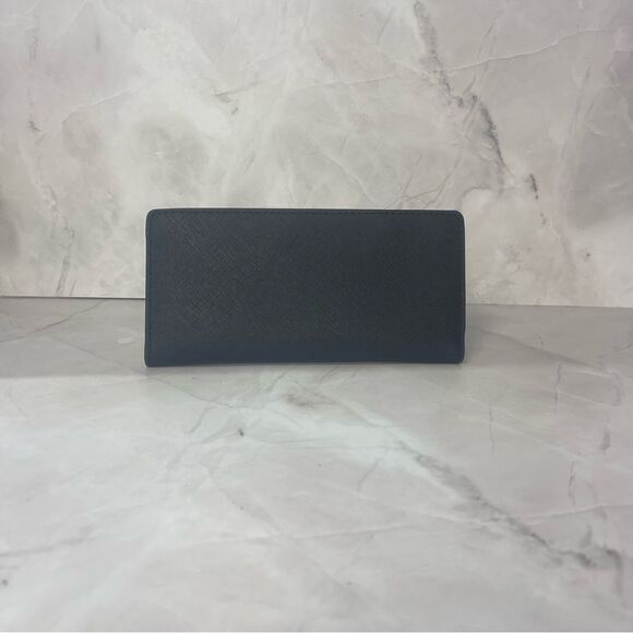 Michael Kors Prism Satchel With Matching wallet Black Saffiano Leather - Picture 9 of 16